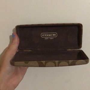 coach eye glass case